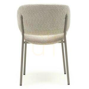 Set de 2 scaune tapițate SUKRA Beige Boucle small 6