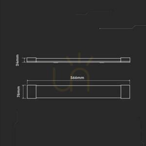 V-TAC 20W LED corp de iluminat liniar montat pe suprafață CREE CHIP 60cm 120Lm/W VT-8-20 6500K 2400lm 6 ani garanție 3 V-TAC 20W LED corp de iluminat liniar montat pe suprafață CREE CHIP 60cm 120Lm/W VT-8-20 6500K 2400lm 6 ani garanție small 3