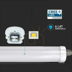 V-TAC CREE CHIP G-series 150cm 48W 135Lm/W VT-1574 6500K 6430lm corp de iluminat cu LED ermetic 6 ani garanție small 5