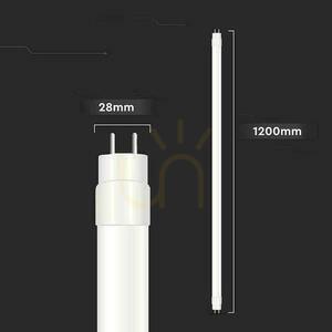 Tub LED T8 V-TAC 120cm 16.5W G13 nano plastic 110Lm/w VT-122-N 6500K 1850lm 3 ani garanție small 2