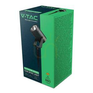 LED V-TAC 10W IP65 VT-80070 3000K 880lm condus corp de iluminat de grădină la sol 2 ani garanție small 4