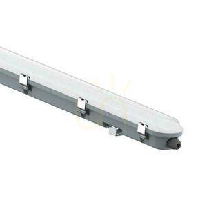 V-TAC LED corp de iluminat ermetic cu microunde senzor de mișcare 36cm 120cm 120Lm/W VT-120137S 4000K 4320lm small 0