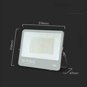 Proiector LED V-TAC CREE CHIP 200W 135lm/W carcasă neagră cablu 1m IP65 VT-44201 6500K 27000lm 6 ani garanție small 5
