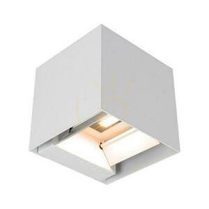V-TAC 9W LED COB solar perete corp de iluminat cub alb 15x15cm IP65 senzor de mișcare VT-409CCT 3000K-4000K-5000K 800lm small 0