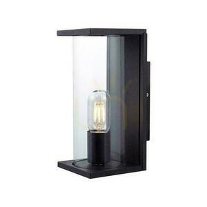 V-TAC 1xE27 IP44 negru MAT VT-81050 corp de iluminat de perete pentru fațadă. small 0