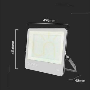 Proiector LED V-TAC 300W 115lm/W carcasă neagră cablu 1m IP65 VT-44003 6500K 34440lm 6 ani garanție small 4