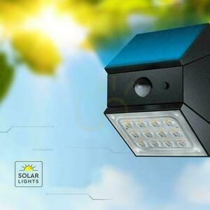 V-TAC 2.5W CCT solar perete perete lampă senzor de mișcare negru VT-11025CCT-B 3000K-4000K-6000K 300lm 11 V-TAC 2.5W CCT solar perete perete lampă senzor de mișcare negru VT-11025CCT-B 3000K-4000K-6000K 300lm small 11