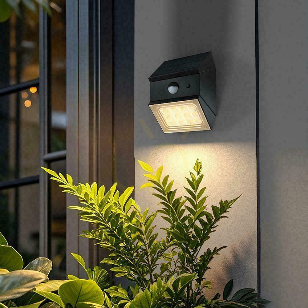 previzualizare V-TAC 2.5W CCT solar perete perete lampă senzor de mișcare negru VT-11025CCT-B 3000K-4000K-6000K 300lm V-TAC 2.5W CCT solar perete perete lampă senzor de mișcare negru VT-11025CCT-B 3000K-4000K-6000K 300lm