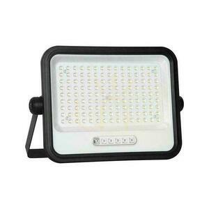 V-TAC 300W CCT solar LED proiector de la distanță auto timer IP65 negru VT-304W 2400lm 3 ani garanție small 2