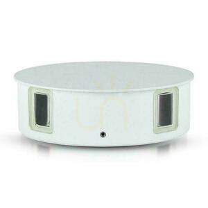 V-TAC 4W LED corp de iluminat de perete IP65 alb rotund VT-706 4000K 428lm 3 ani garanție small 1