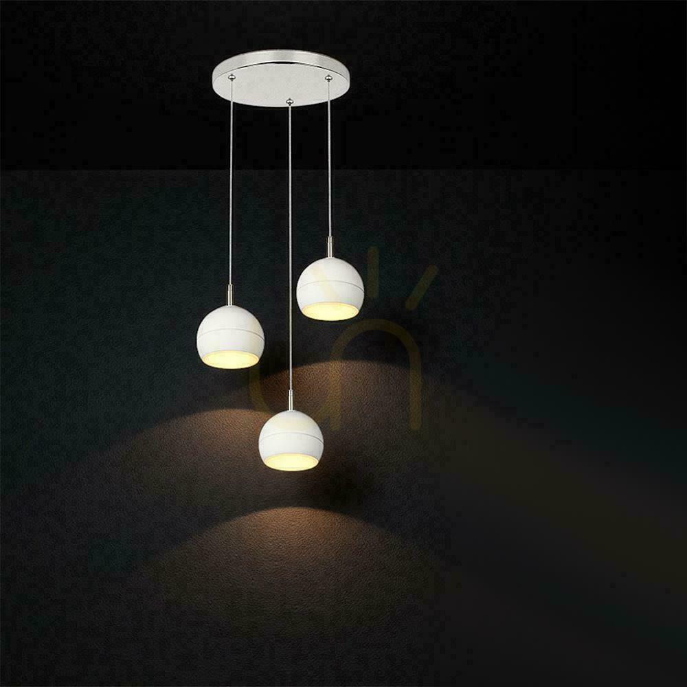 Vedere Lustră LED V-TAC VT-89023 triplă 3×10 W alb 3000K Lustră LED V-TAC VT-89023 triplă 3×10 W alb 3000K