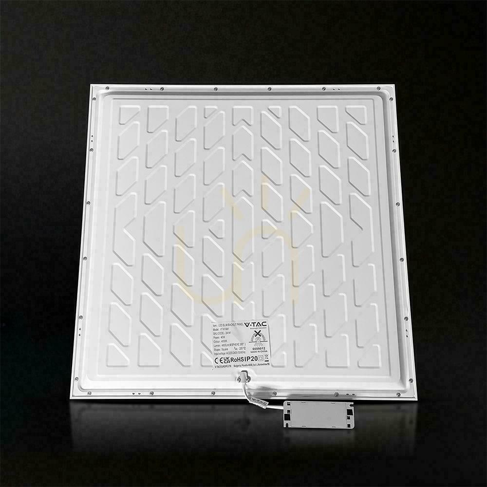Vedere Panou LED V-TAC 40W 600x600 backlight 33mm 120Lm/W VT-61042 4000K 4800lm 5 ani garanție Panou LED V-TAC 40W 600x600 backlight 33mm 120Lm/W VT-61042 4000K 4800lm 5 ani garanție