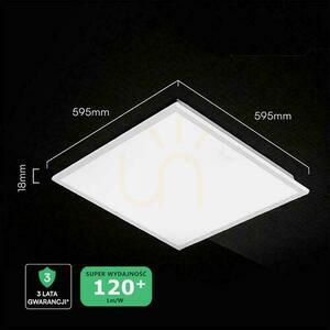 Panou LED V-TAC 40W 600x600 backlight 33mm 120Lm/W VT-61042 4000K 4800lm 5 ani garanție 2 Panou LED V-TAC 40W 600x600 backlight 33mm 120Lm/W VT-61042 4000K 4800lm 5 ani garanție small 2