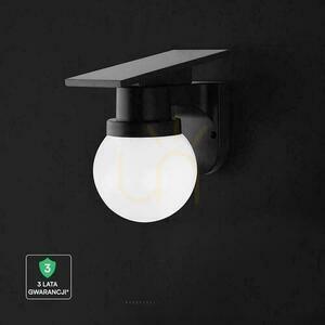 V-TAC 0.9W solar perete sconce corp de iluminat LED culoare schimbare CCT IP54 telecomandă VT-11149CCT 3000K, 4000K, 6000K 120lm small 6