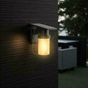V-TAC 0.9W solar perete sconce corp de iluminat LED culoare schimbare CCT IP54 telecomandă VT-11148CCT 3000K, 4000K, 5000K 120lm small 1