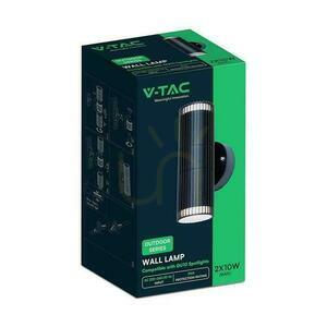 V-TAC GU10 negru de sus în jos perete sconce corp VT-10175 3 ani garanție small 2