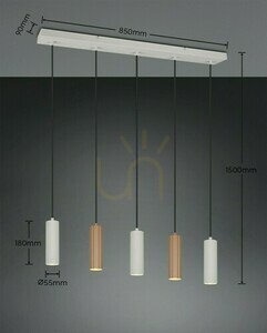 Lampă suspendată Trio SOKA 367700565 small 6