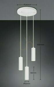 Lampă suspendată Trio SOKA 367730331 small 5