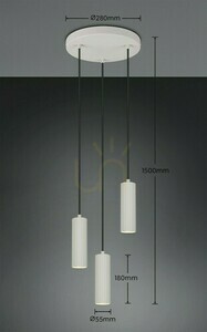 Lampă suspendată Trio SOKA 367730376 small 5