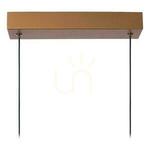 Lampă suspendată LED Lucide Janderin șampanie 2 × 16,5 W 24405/34/05 small 9