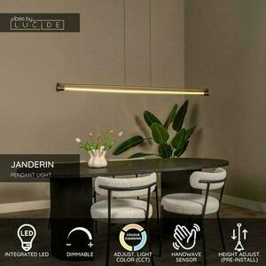 Lampă suspendată LED Lucide Janderin șampanie 2 × 16,5 W 24405/34/05 small 2