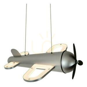 Lampă suspendată Lucide Fokker LED argintie 77490/26/15 small 3