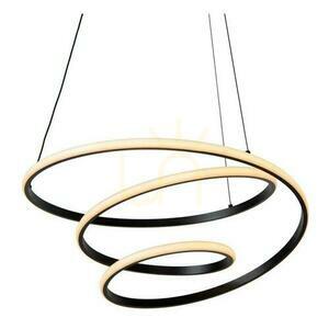 Lampă suspendată Lucide Espiral LED neagră 78403/40/30 small 3
