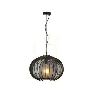 V-TAC E27 400x350mm negru mat VT-89011 corp de iluminat suspendat 3 ani garanție small 0