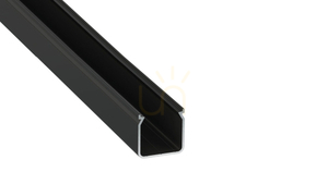 Set profil LED TEKKNI HELSE 3 m, negru, difuzor transparent small 0