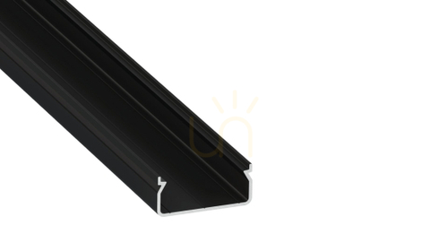 Verifica TEKKNI EGEN set negru, abajur transparent 3 m