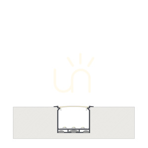 Set profil LED încastrat TEKKNI HEDE, negru, difuzor opal 2,02 m small 9