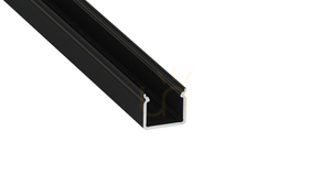 LUMINI profil tip SEI negru anodizat 1 m small 0