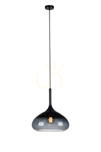 Lampă suspendată Markslojd Cooper negru metal/sticlă 40 cm 106394 small 0