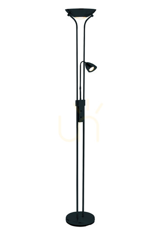 Verifica Lampă de podea Markslojd DETROIT 2L negru metal 180 cm 111223