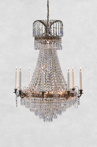 Verifica Candelabru Markslojd LACKO 9 becuri transparent metal 66 cm 100659