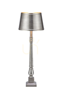Lampă de masă Markslojd Metallo 108775 argintiu antic aluminiu 66 cm small 0
