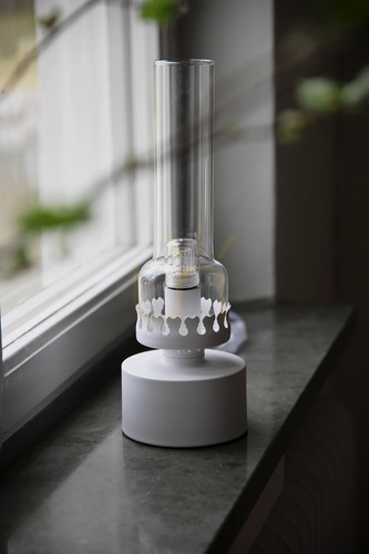 Verifica Lampă de masă Markslojd Kandella transparent metal sticlă 31 cm 108787