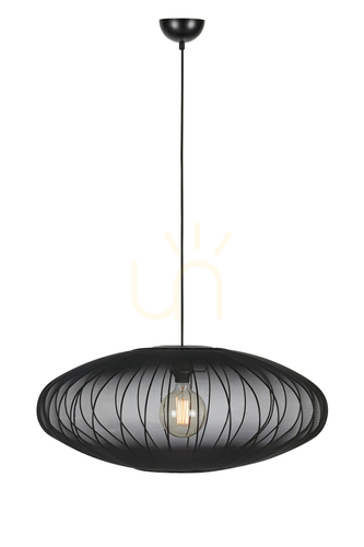 Verifica Lampă suspendată Markslojd Florence 75 negru metal 108789