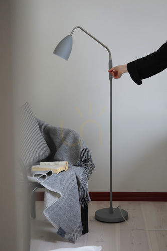 Verifica Lampă de podea Markslojd PATRO LED gri oțel 140 cm 108888