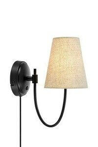Lampă de perete Markslojd Amar negru oțel 31 cm 108907 small 0