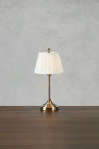Lampă de masă Markslojd Oxford 108973 alamă antică oțel 38,5 cm small 1