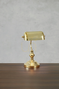 Lampă de masă Markslojd BANKERS 108977 alamă oțel 42 cm small 1