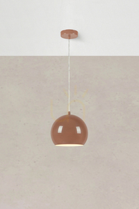 Lampă suspendată Markslojd POP maro 20 cm oțel 108990 small 1