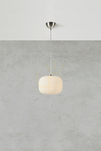 Lampă suspendată Markslojd SOBER 109008 nichel satinat oțel 25 cm small 1