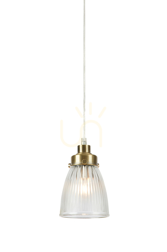 Verifica Lampă suspendată Markslojd Bellis alamă antică oțel 18 cm 109010