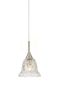 Lampă suspendată Markslojd LUNA 109012 nichel satinat oțel 13,5 cm small 0