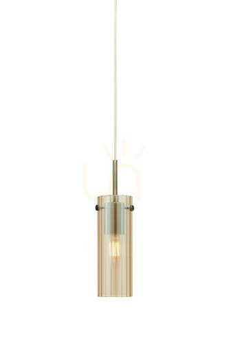 Verifica Lampă suspendată Markslojd TIBIA 109015 alamă antică oțel 28,5 cm
