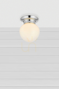 Plafond baie Markslojd Ronda 1L crom alb IP44 109029 small 1