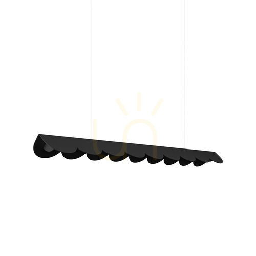 Verifica BISCUIT 100 negru LED 4000K lampă suspendată
