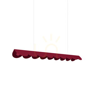 BISCUIT 100 burgundy LED 4000K lampă suspendată small 0
